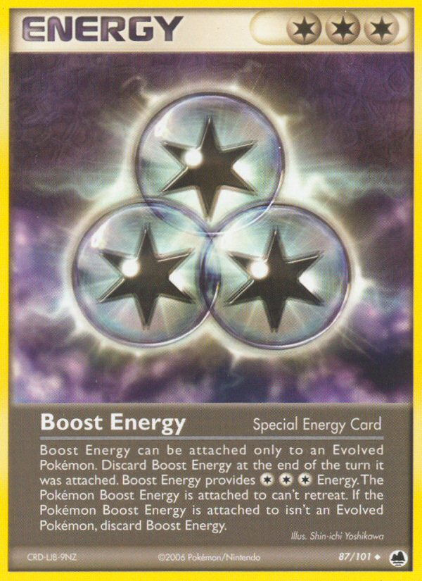 Boost Energy (87/101) [EX: Dragon Frontiers] | Rock City Comics