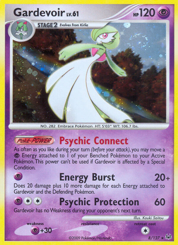 Gardevoir (8/127) (Theme Deck Exclusive) [Platinum: Base Set] | Rock City Comics