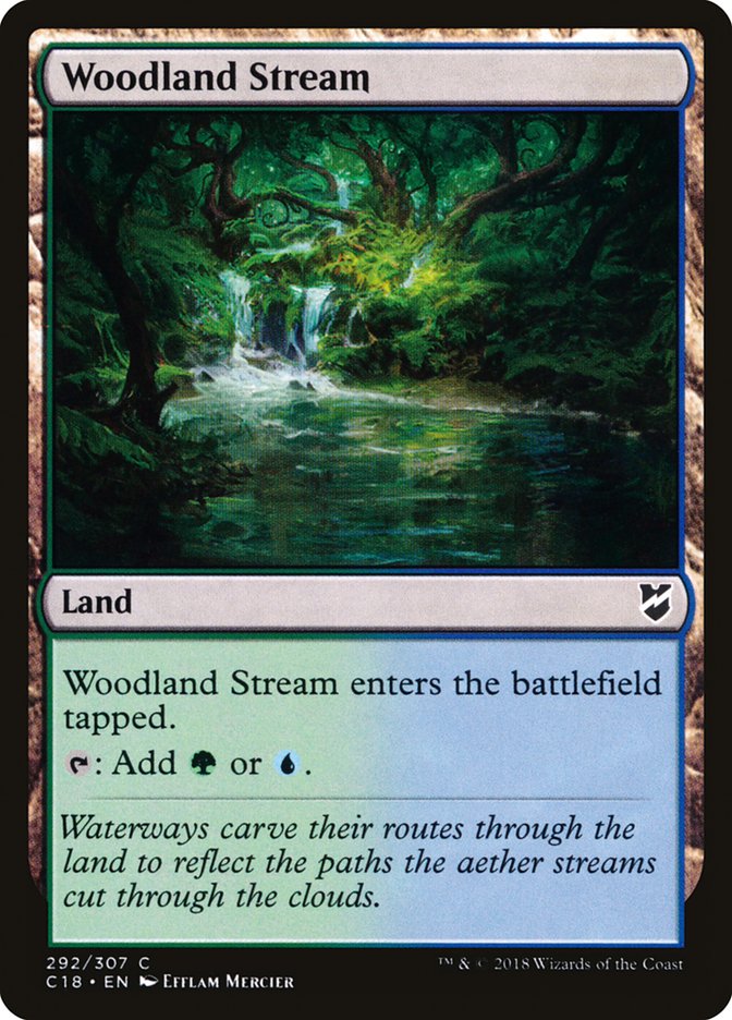 Woodland Stream [Commander 2018] | Rock City Comics