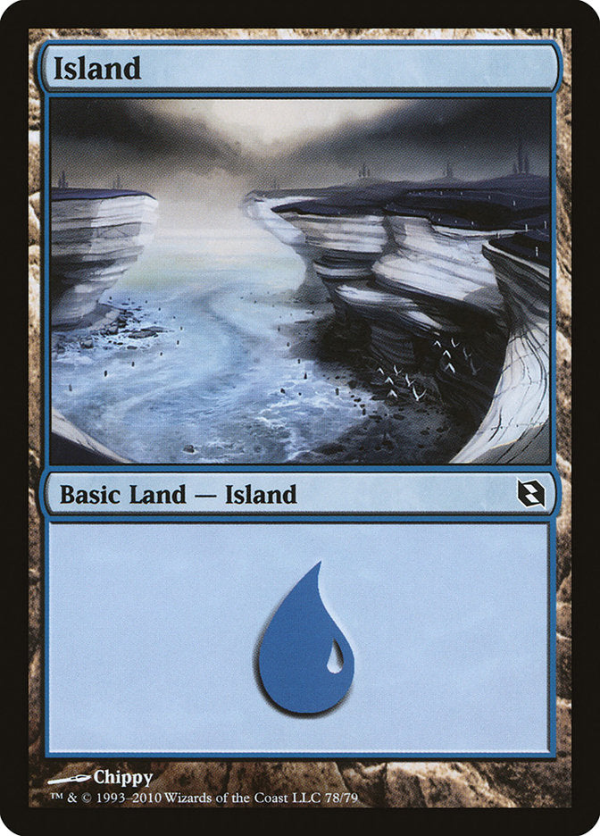 Island (78) [Duel Decks: Elspeth vs. Tezzeret] | Rock City Comics