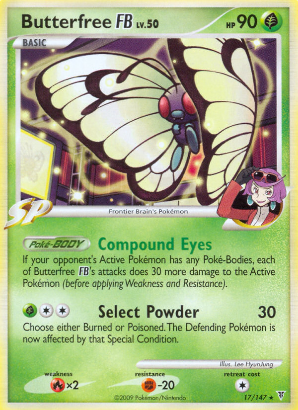 Butterfree FB (17/147) [Platinum: Supreme Victors] | Rock City Comics