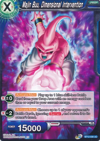 Majin Buu, Dimensional Intervention [BT12-030] | Rock City Comics