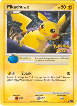 Pikachu (9/17) (Pokemon Day) [POP Series 6] | Rock City Comics