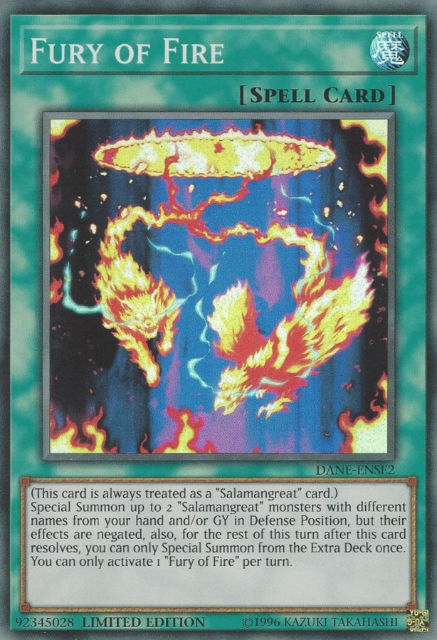 Fury of Fire [DANE-ENSE2] Super Rare | Rock City Comics