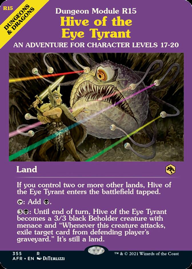Hive of the Eye Tyrant (Dungeon Module) [Dungeons & Dragons: Adventures in the Forgotten Realms] | Rock City Comics