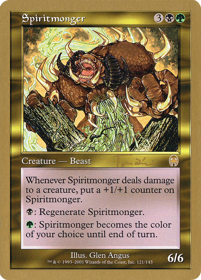 Spiritmonger (Jan Tomcani) [World Championship Decks 2001] | Rock City Comics