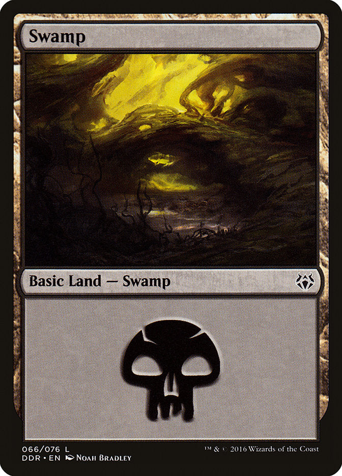 Swamp (66) [Duel Decks: Nissa vs. Ob Nixilis] | Rock City Comics