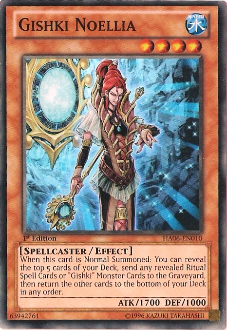 Gishki Noellia [HA06-EN010] Super Rare | Rock City Comics