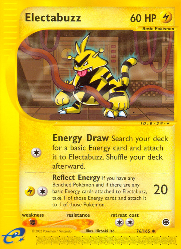 Electabuzz (76/165) [Expedition: Base Set] | Rock City Comics