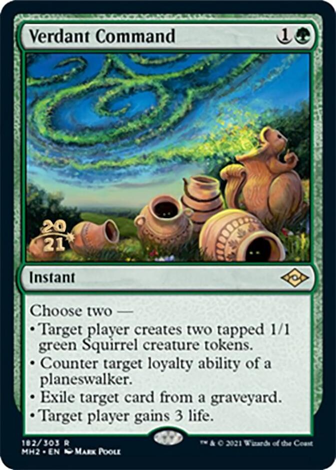 Verdant Command [Modern Horizons 2 Prerelease Promos] | Rock City Comics