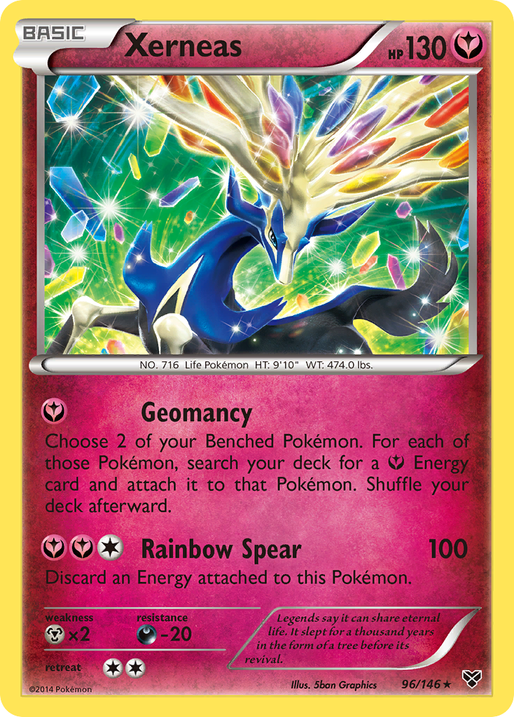 Xerneas (96/146) [XY: Base Set] | Rock City Comics