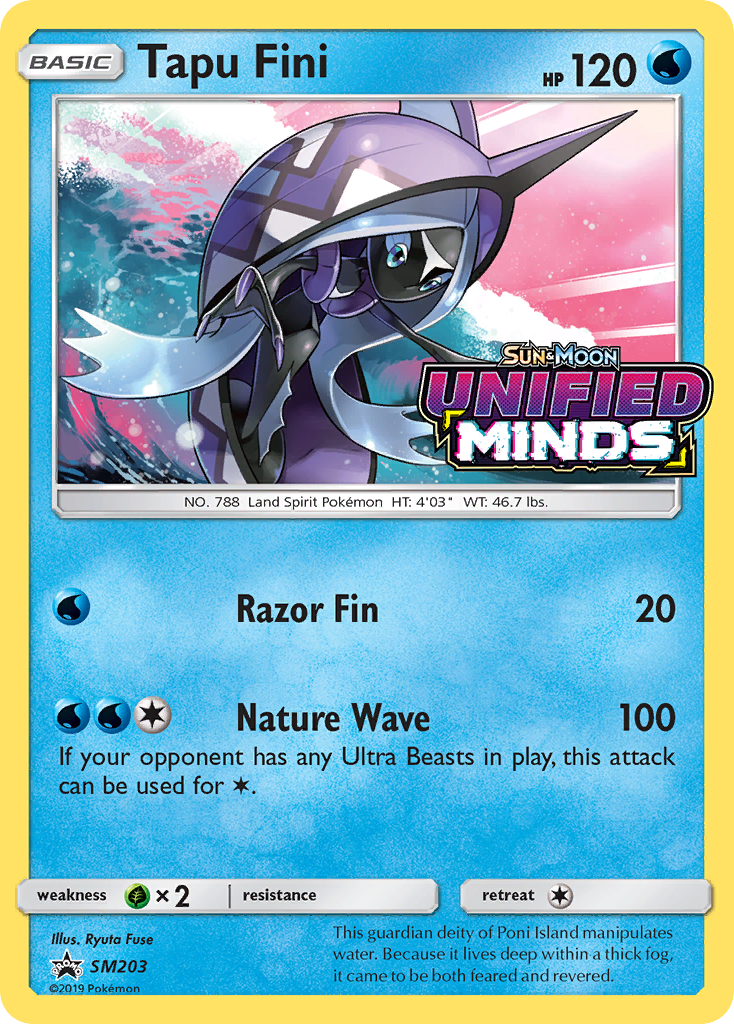 Tapu Fini (SM203) [Sun & Moon: Black Star Promos] | Rock City Comics