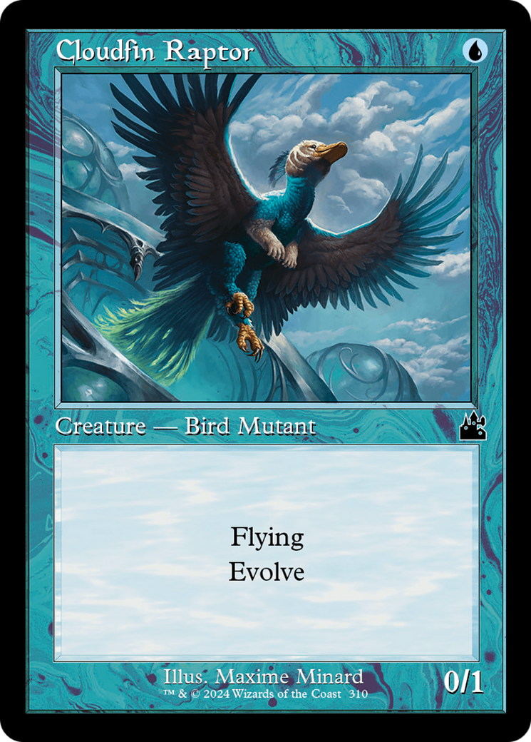 Cloudfin Raptor (Retro Frame) [Ravnica Remastered] | Rock City Comics