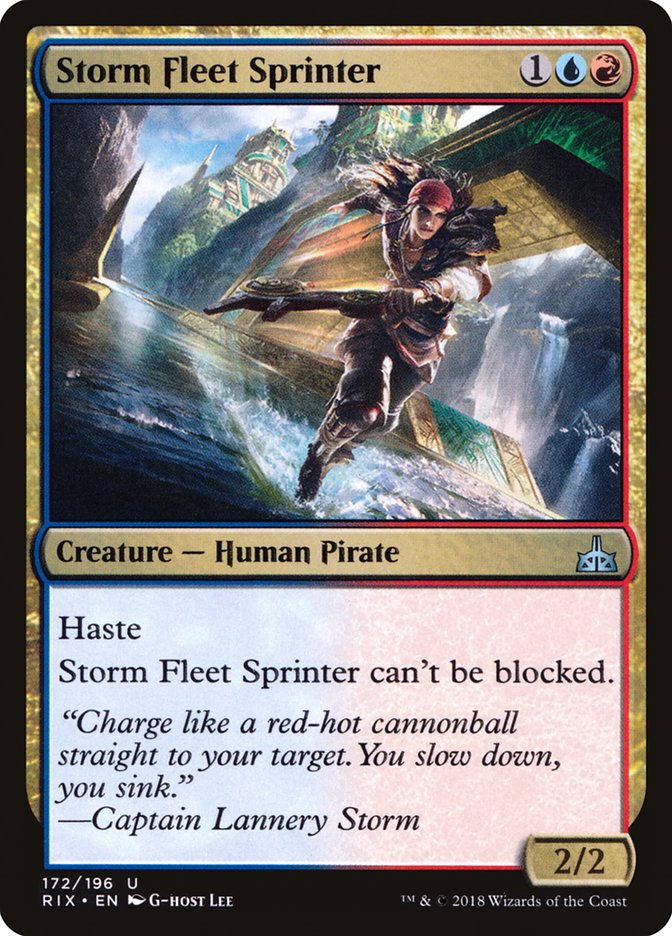 Storm Fleet Sprinter [Rivals of Ixalan] | Rock City Comics