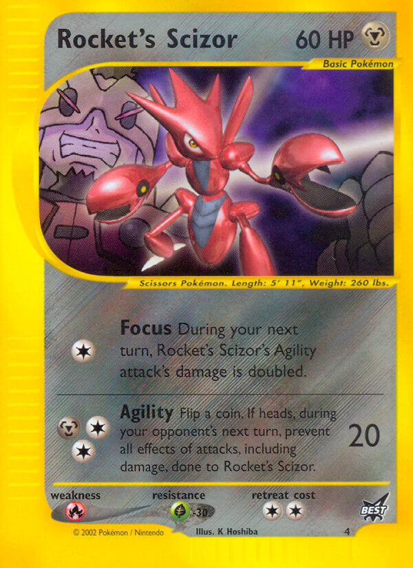 Rocket's Scizor (4) [Best of Promos] | Rock City Comics