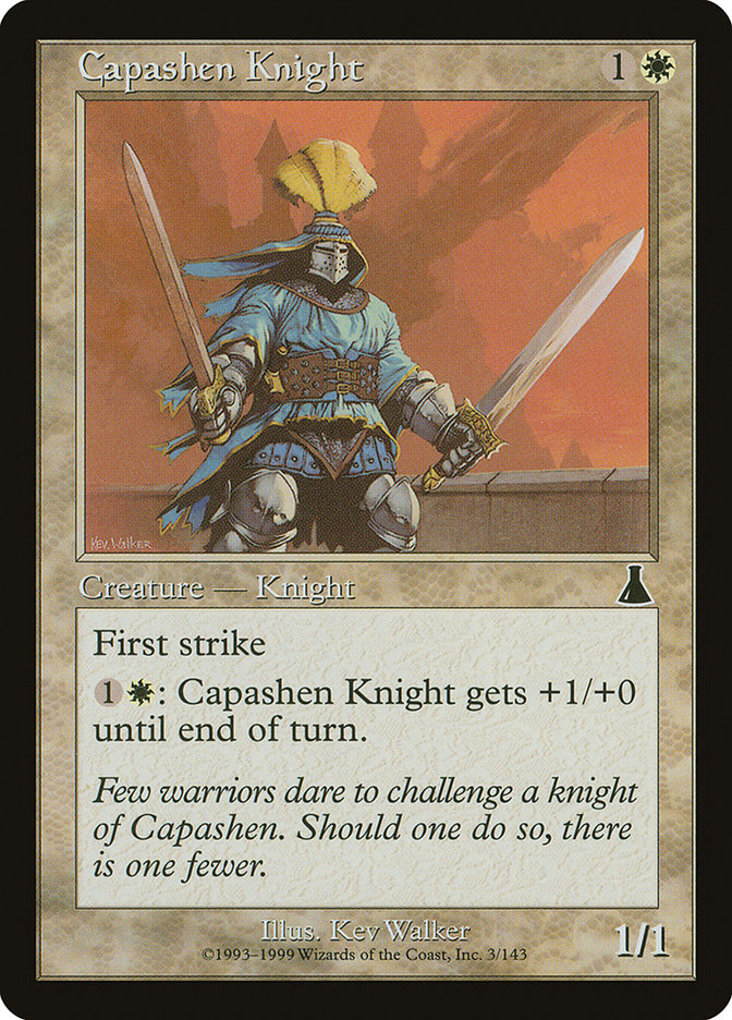 Capashen Knight [Urza's Destiny] | Rock City Comics