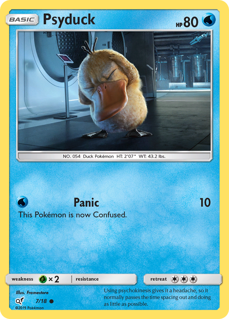 Psyduck (7/18) [Sun & Moon: Detective Pikachu] | Rock City Comics