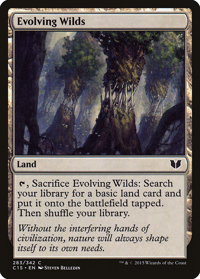 Evolving Wilds [Commander 2015] | Rock City Comics