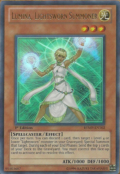 Lumina, Lightsworn Summoner [RYMP-EN102] Ultra Rare | Rock City Comics