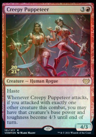 Creepy Puppeteer [Innistrad: Crimson Vow Prerelease Promos] | Rock City Comics