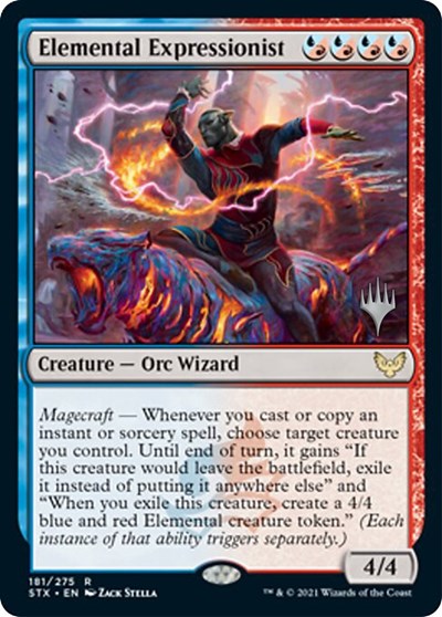 Elemental Expressionist (Promo Pack) [Strixhaven: School of Mages Promos] | Rock City Comics