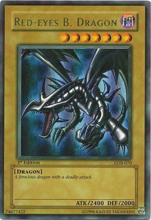 Red-Eyes B. Dragon [LOB-070] Ultra Rare | Rock City Comics