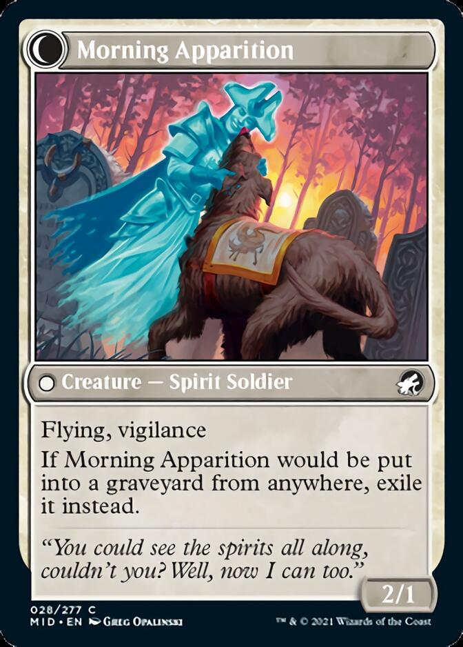 Mourning Patrol // Morning Apparition [Innistrad: Midnight Hunt] | Rock City Comics