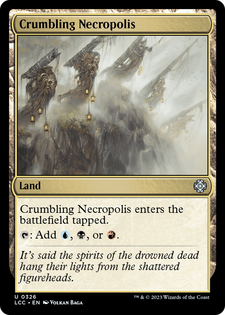 Crumbling Necropolis [The Lost Caverns of Ixalan Commander] | Rock City Comics