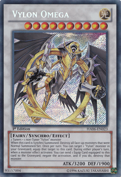 Vylon Omega [HA06-EN023] Secret Rare | Rock City Comics