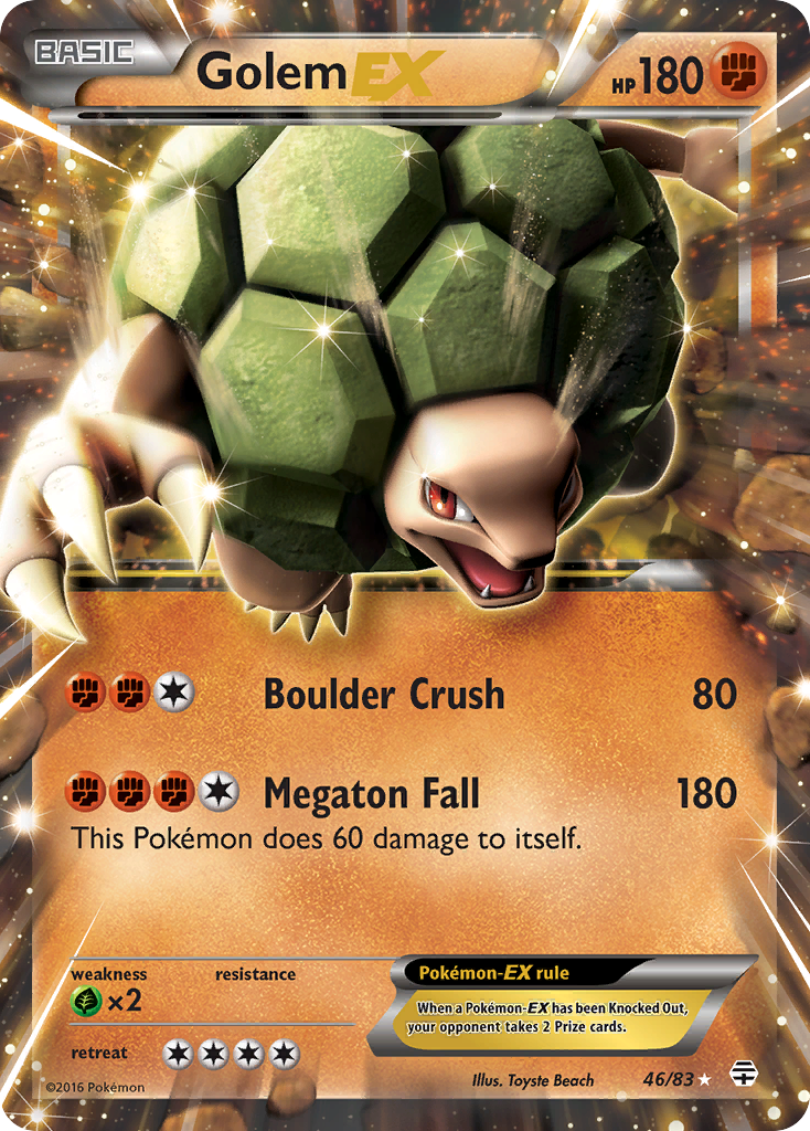 Golem EX (46/83) [XY: Generations] | Rock City Comics