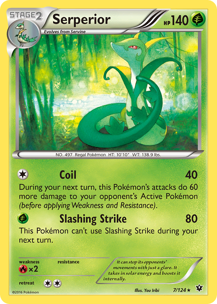 Serperior (7/124) [XY: Fates Collide] | Rock City Comics