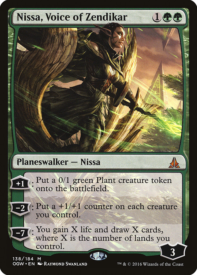 Nissa, Voice of Zendikar [Oath of the Gatewatch] | Rock City Comics