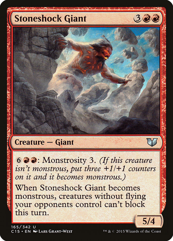 Stoneshock Giant [Commander 2015] | Rock City Comics