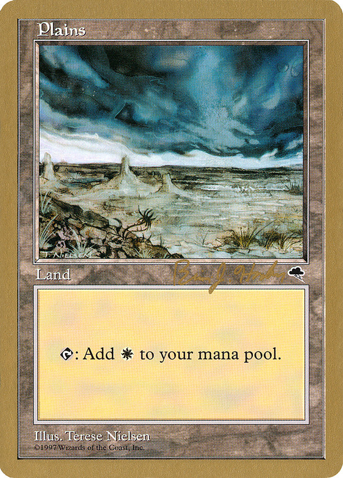 Plains (bh334) (Brian Hacker) [World Championship Decks 1998] | Rock City Comics