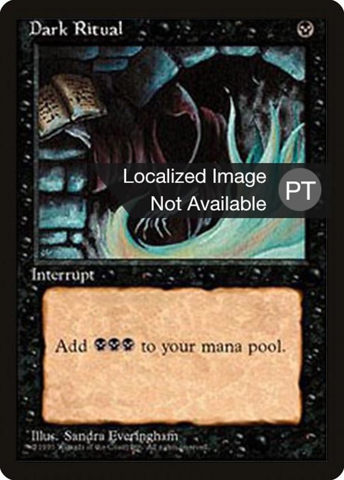 Dark Ritual [Fourth Edition (Foreign Black Border)] | Rock City Comics