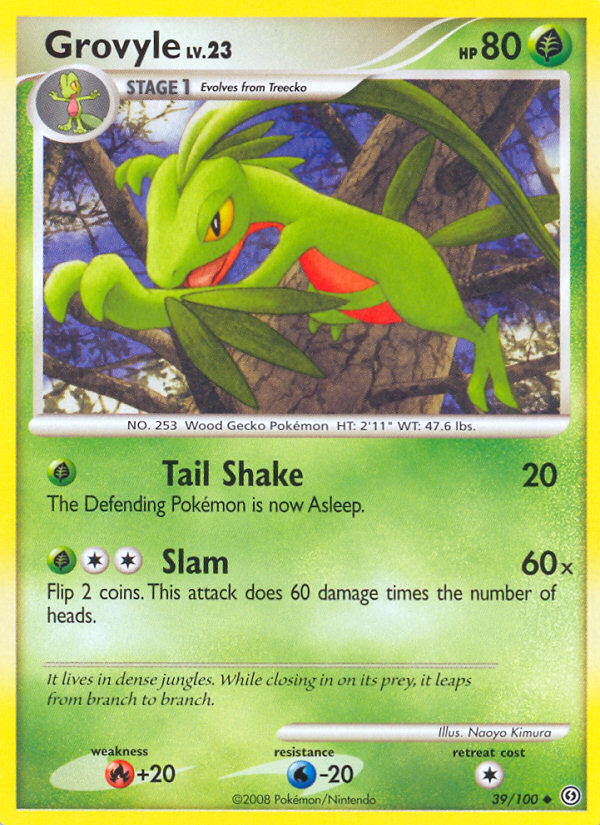 Grovyle (39/100) [Diamond & Pearl: Stormfront] | Rock City Comics