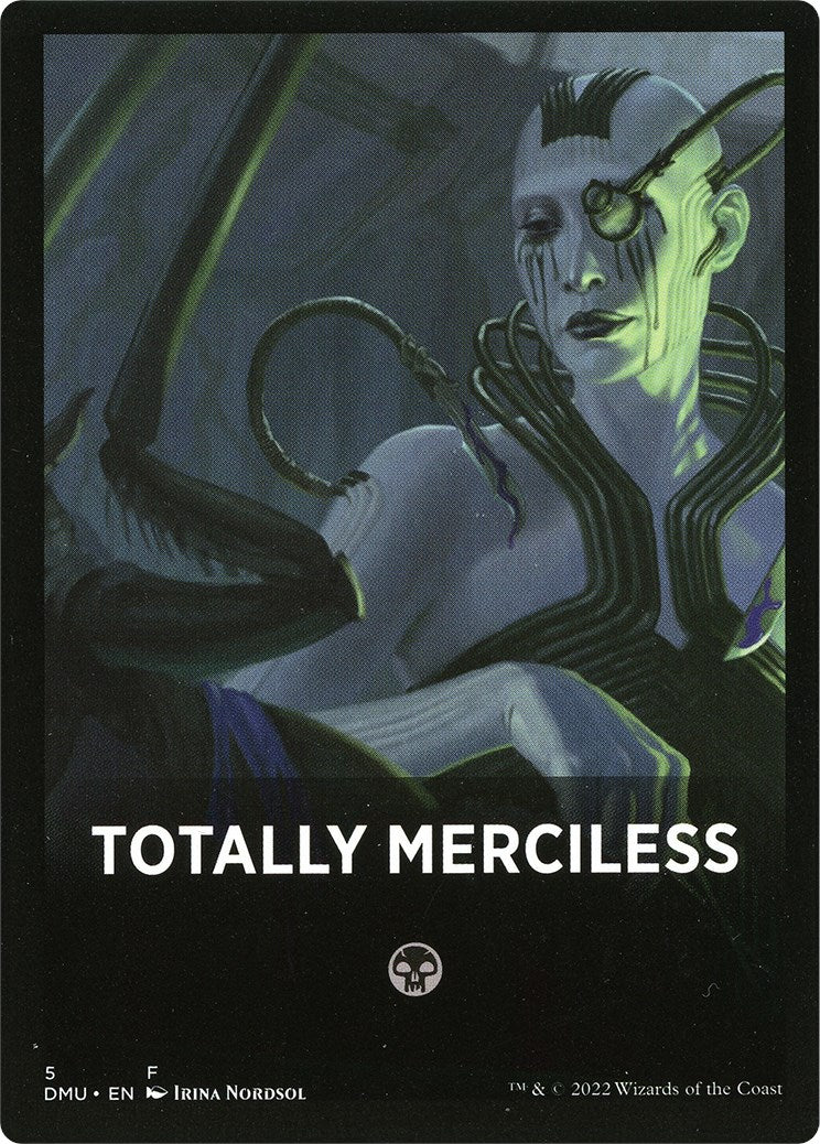 Totally Merciless Theme Card [Dominaria United Tokens] | Rock City Comics