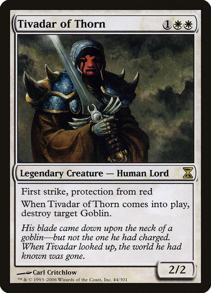 Tivadar of Thorn [Time Spiral] | Rock City Comics