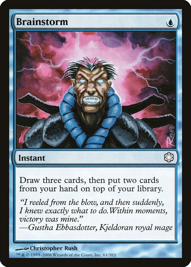 Brainstorm [Coldsnap Theme Decks] | Rock City Comics