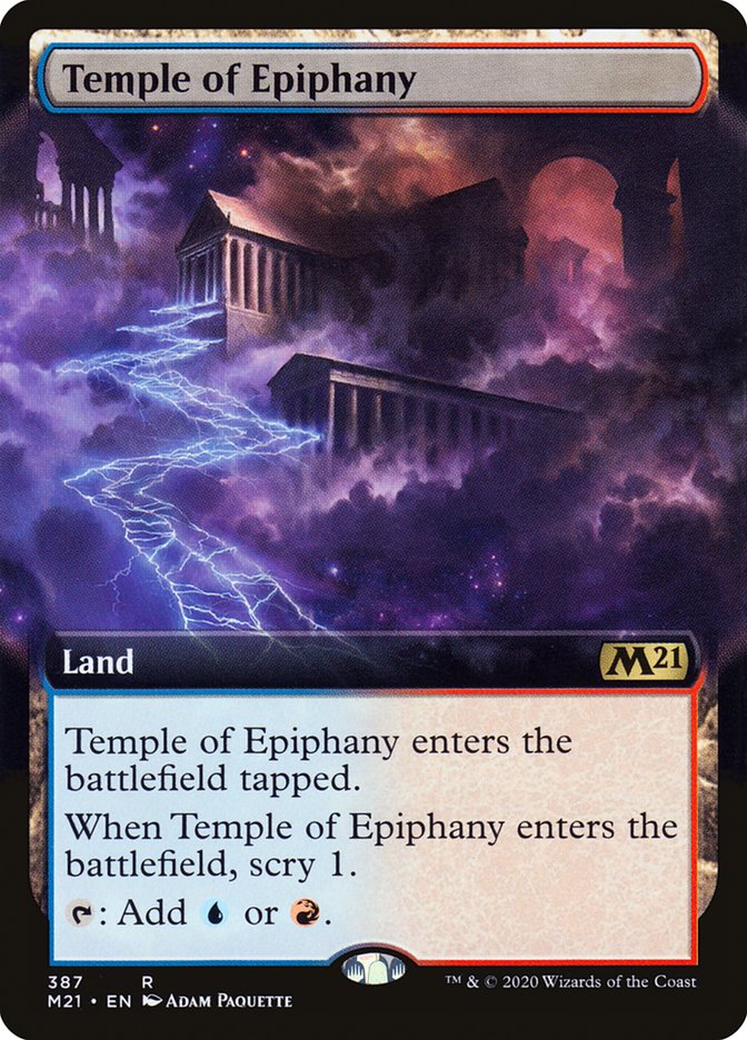 Temple of Epiphany (Extended) [Core Set 2021] | Rock City Comics