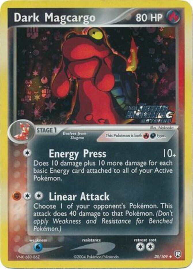 Dark Magcargo (38/109) (Stamped) [EX: Team Rocket Returns] | Rock City Comics