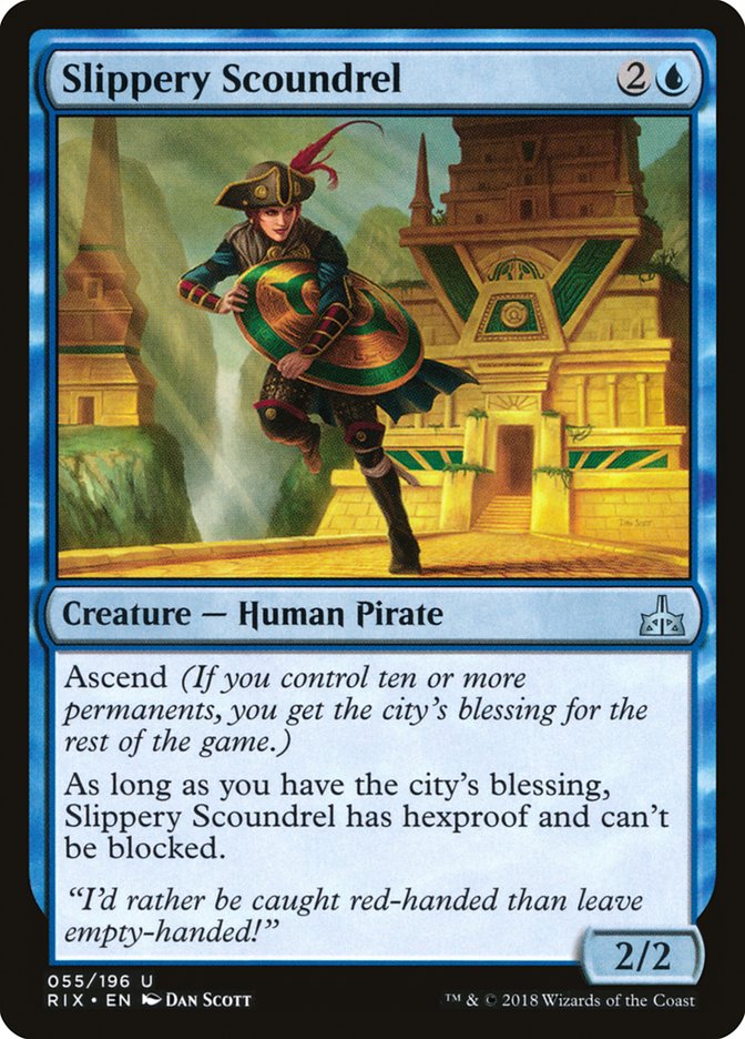 Slippery Scoundrel [Rivals of Ixalan] | Rock City Comics