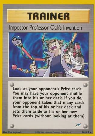 Impostor Professor Oak's Invention (94/105) [Neo Destiny Unlimited] | Rock City Comics