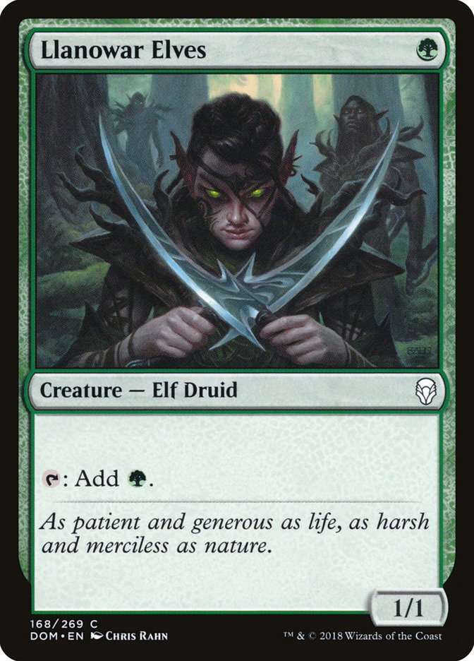 Llanowar Elves [Dominaria] | Rock City Comics