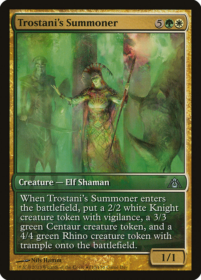 Trostani's Summoner (Game Day) [Dragon's Maze Promos] | Rock City Comics