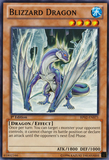 Blizzard Dragon [BP02-EN075] Mosaic Rare | Rock City Comics