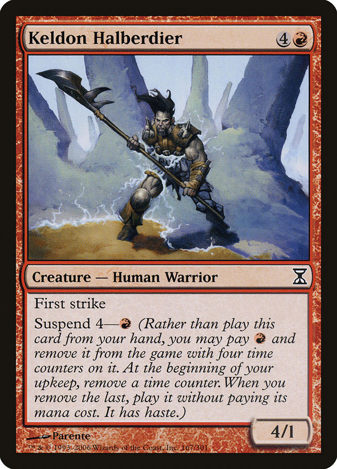 Keldon Halberdier [Time Spiral] | Rock City Comics
