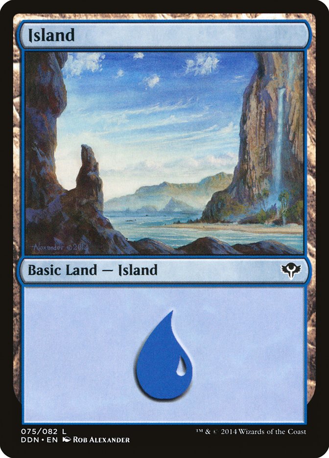 Island (75) [Duel Decks: Speed vs. Cunning] | Rock City Comics