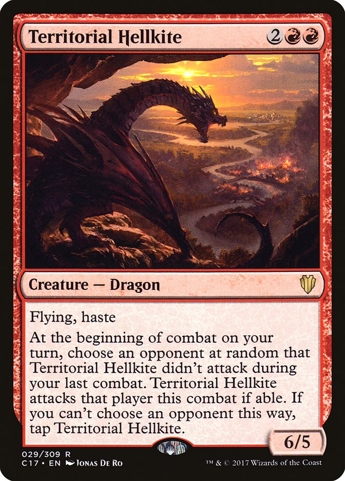 Territorial Hellkite [Commander 2017] | Rock City Comics