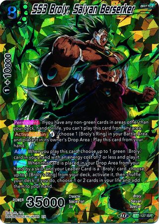 SS3 Broly, Saiyan Berserker [BT7-127] | Rock City Comics